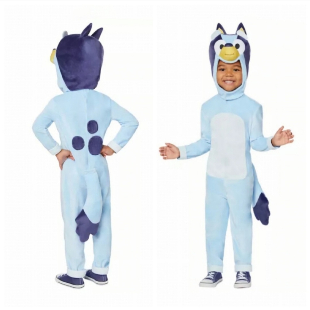 Spirit Blue and Navy Blue Cartoon Animal Onesie Costume